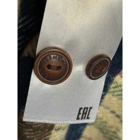 Millet Element Flannel Plaid Shirt Men's sz XL NEW Heavyweight warm - Picture 8 of 8